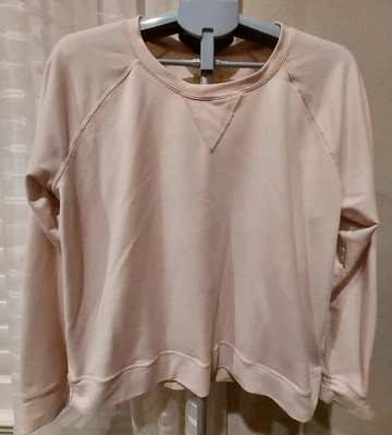 Xersion Sweatshirt Women's XL Light Pink Pullover Long Sleeve  - Image 1 of 4
