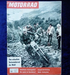 Das Motorrad 12/1961 Vincent, Rennmotoren, Speedway in Oldenburg - Bild 1 von 5