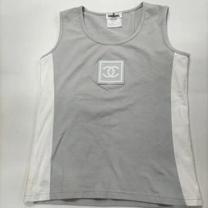 CHANEL Tank top with stains F/S from Japan - Picture 1 of 10
