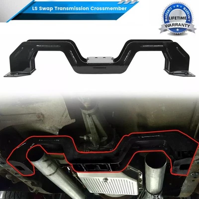 LS Swap Transmission Crossmember For Chevy C10 1973-1987 Full Size Pickup - Image 1 of 4