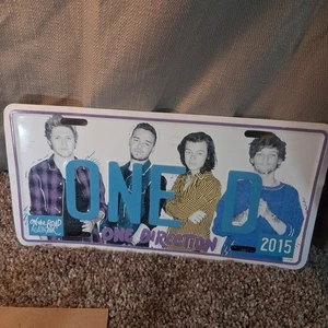 Placa de matrícula One Direction vintage decorativa/novedad 2015 en carretera... - Imagen 1 de 5