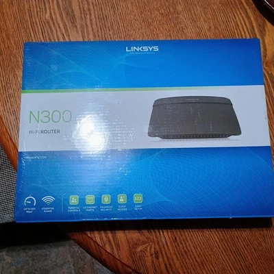 Linksys Router WIFI E1200 300 Mbps 4-Port 10/100 Wireless N Brand New Sealed - Image 1 of 3