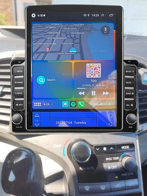 9,7" Para Toyota Venza 2008-2016 Android 13 CarPlay Rádio de Carro Estéreo BT GPS Navegação - Imagem 1 de 4