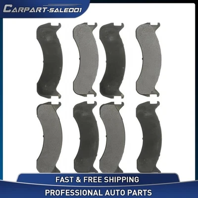 Pastilha de freio dianteira traseira para 1998 Blue Bird TC2000 1997-2000 Blue Bird TC1000 5,9L - Imagem 1 de 3