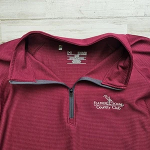 Feather Sound Country Club Golf 1/4 Zip Under Armour Pullover Jacket Mens XL - Picture 1 of 5