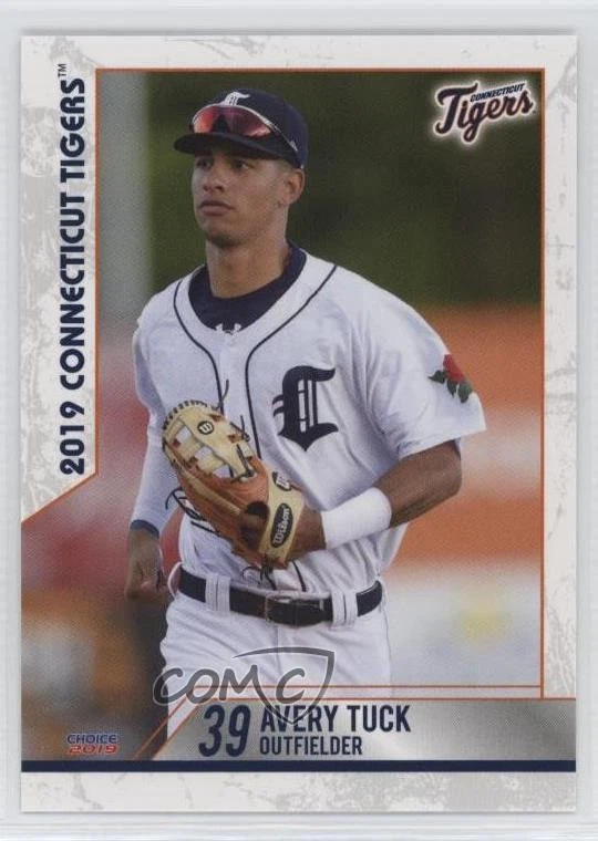 2019 Choice Connecticut Tigers Avery Tuck #33 - Image 1 of 2