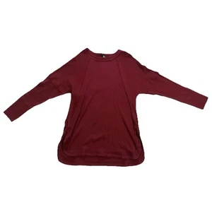 Stillwater Supply Co Top Women’s Size 2XL Thermal Raglan Drop Shoulder Raw Edge - Picture 1 of 5