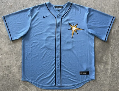 JI MAN CHOI JERSEY TAMPA BAY RAYS BASEBALL AUTHENTIC STITCHED 2021-22 RARE 2XL - Image 1 of 4