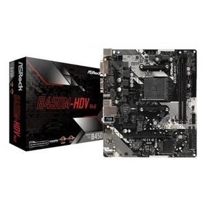 ASROCK B450M-HDV R4.0 (AM4) (D) - Foto 1 di 4