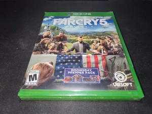 Far Cry 5 Ubisoft Microsoft Xbox One NUEVO SELLADO + ¡Paquete Doomsday Prepper! - Imagen 1 de 6