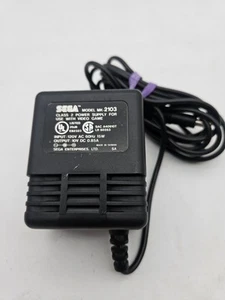 VTG OEM Sega Genesis AC Adapter Model 2 2103-1 Game Gear 32x Nomad Power Supply - Picture 1 of 2