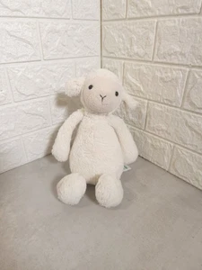 Jellycat Small Bashful Lamb Soft Toy Plush 8” Cream Beanie Brown Face Sheep - Picture 1 of 5