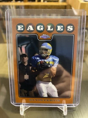 2008 Topps Chrome Kevin Curtis Copper Refractor #299/425 - Image 1 of 2