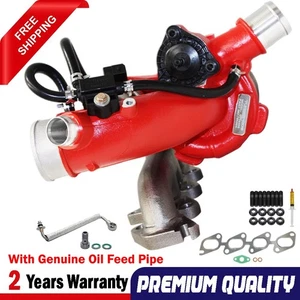 GEN1 High Flow Turbo Charger With Genuine Oil Feed Pipe For Holden Astra 1.4L - Picture 1 of 16