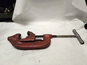 Ridged No. 4-S Heavy Duty 2- 4" Pipe Cutter Elyria Ohio U.S.A. - Picture 1 of 6