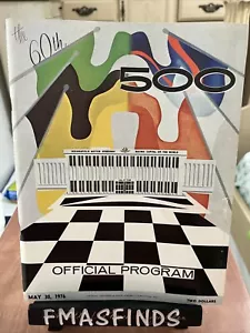 Q3 1976 Offizielles INDIANAPOLIS 500 Rennprogramm 30. Mai 1976 - Bild 1 von 1