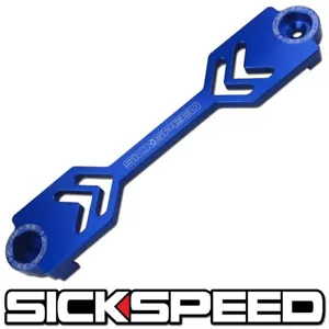 BLUE ANODIZED BILLET ALUMINUM BATTERY TIE DOWN BAR FOR SUBARU/SAAB - Bild 1 von 1