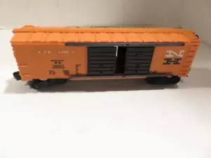 LIONEL POST-WAR TRAINS 6468-25 RARE VARIATION -WHITE LETTERING- WHITE N- ORIG. - Picture 1 of 6