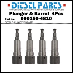 4x Plunger and Barrel 4810 090150-4810 for Mitsubishi Canter 4D31 4D32 4D33 4D34 - Picture 1 of 6