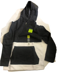 Tek Gear Fleece Polyester Cotton Blend. UltraSoft. Pull OverHoodie. Multi Color - Picture 1 of 12