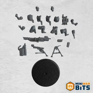Cadian Heavy Weapon Lascannon Team - Warhammer 40k Imperial Guards - Bild 1 von 1