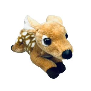 Aurora Miyoni Stuffed Animal White Spotted Deer 9" - Picture 1 of 5
