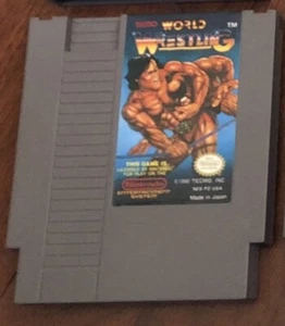Tecmo World Wrestling NES Nintendo Video Game  CARTRIDGE ONLY - Picture 1 of 1