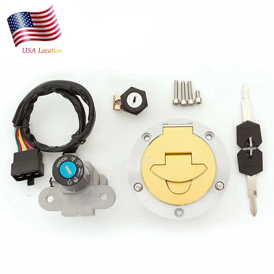 Ignition Switch Gas Cap With Keys Set For Ducati Monster 750/900 1999-2001 2002 - Image 1 of 4