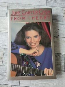 June Carter Cash "From The Heart" SIGNED First Edition HC (1987) - Foto 1 di 8