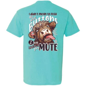 T-shirt mucca Girlie bambina originale bottoni a pressione - Foto 1 di 11