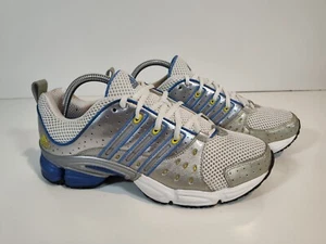 Adidas Adiprene Laufschuhe Damen 9,5 weiß silber blau CLU600001 901190 - Bild 1 von 10
