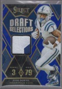 2023 Panini Select - Draft Selections #DSM-JDO Josh Downs Rookie Patch /35   E - Picture 1 of 2