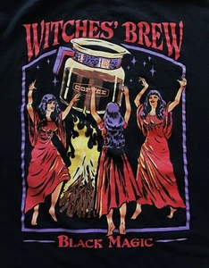 Camiseta Witches Brew Black Magic Coffee, negra, talla mediana - Imagen 1 de 6