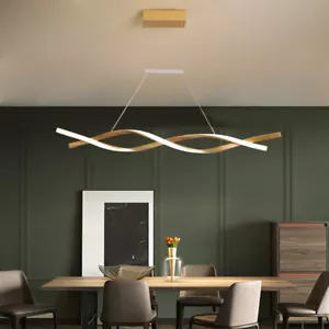 Kitchen Pendant Light Gold Chandelier Lighting LED Home Lamp Shop Ceiling Lights - Picture 1 of 7