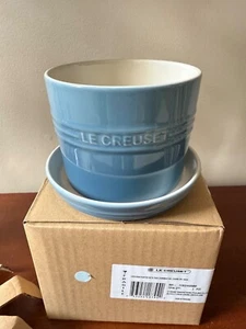 Le Creuset Herb Planter Chambray Spring Flower Pot - Picture 1 of 2