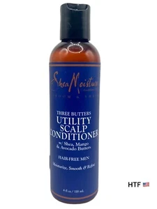 Shea Moisture Three Butters Utility Scalp Conditioner for Hair-Free Men, 4oz (1) - Picture 1 of 3