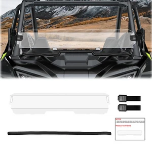 Heavy Duty UTV Half Windshield for Polaris RZR PRO XP /4 RZR Turbo R 2020-2024 - Picture 1 of 7