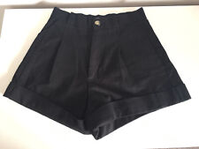 Zara Black Structured Shorts Size S eu S BNWOT