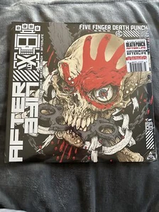 Five Finger Death Punch 5FDP Afterlife Exclusive Apple Red 2LP Vinyl Record READ - Picture 1 of 2