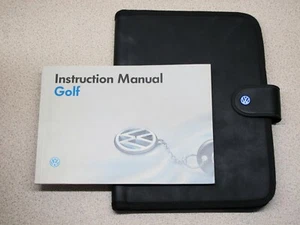 VW VOLKSWAGEN GOLF MK3 HANDBOOK MANUAL 1993 + WALLET GENUINE 941.551.1H1.20 - Picture 1 of 7