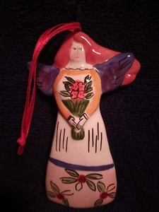 Adorno de Navidad Russ Ceramic ANGEL - Imagen 1 de 4