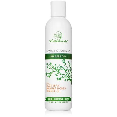 Wild Naturals Eczema & Psoriasis Shampoo | Scalp Seborrheic Dermatitis Relief - Image 1 of 4