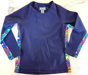Vilebrequin Kids Goofy Rashguard 6 Blue Marine Long Sleeve Swimwear Beach Summer - Picture 1 of 10