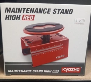 Kyosho Maintenance Stand High Red - Picture 1 of 1