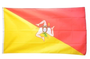 Fahne Flagge Italien Sizilien - 90 x 150 cm Hissflagge - Bild 1 von 1