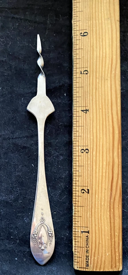 MOUNT VERNON POR LUNT PRATA ESTERLINA 1 PALHETA MANTEIGA POLIDA À MÃO - Imagem 1 de 1