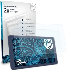 Bruni 2x Protective Film for Archos 101c Copper Screen Protector - Picture 1 of 8