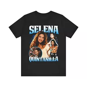 Selena Quintanilla Tribute Tee, Unisex Graphic T-Shirt, Music Lover Gift, Vintag - Picture 1 of 13