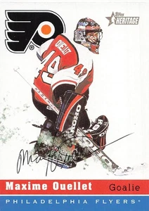 MAXIME OUELLET 2000-01 TOPPS HERITAGE HOCKEY #49 - Picture 1 of 2