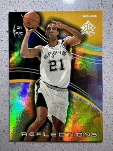 2003-04 Upper Deck Triple Dimensions Reflections GOLD # /50 Tim Duncan #75 Gem?! - Picture 1 of 6